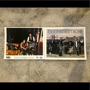 Backstreet Boys 2 signed photos